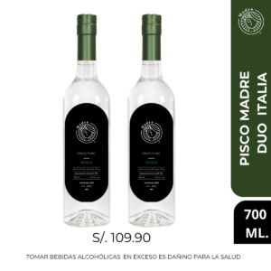 DUO PISCO PURO ITALIA 700ML.